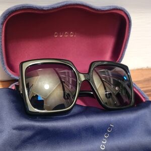 Gucci Black Women's Sunglasses